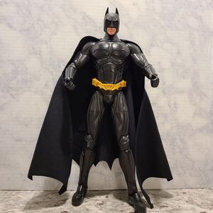 🦇🦇Batman Begins 14"/35cm Action Figure With Cape DC Comics H1386🦇🦇